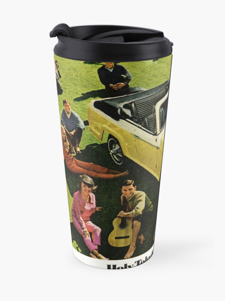 Alternate view of Jeep Jeepster Convertible advertisement 1967 Travel Mug