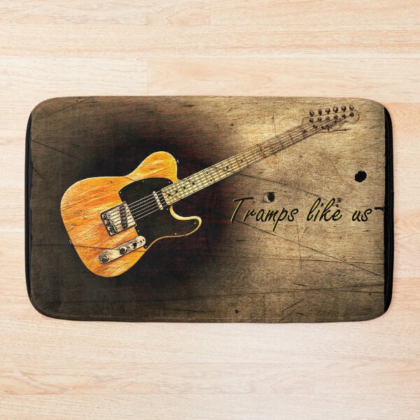 Item preview, Guitar Portrait. Tramps Like Us. WallsOfFame designed and sold by WallsOfFameAust.