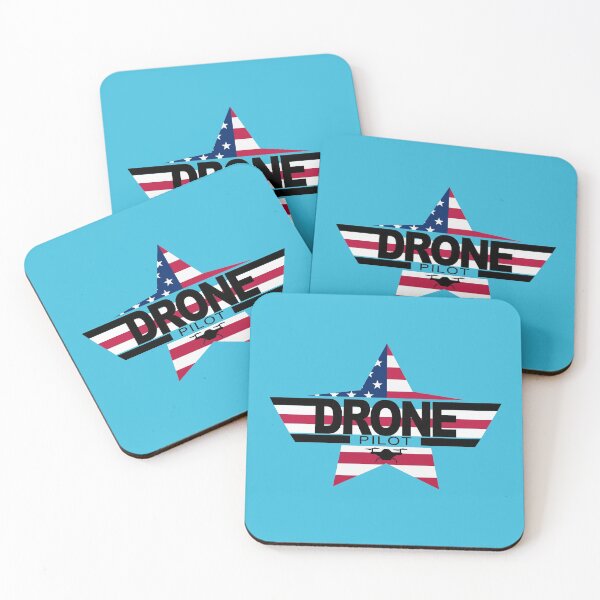 Artikelvorschau, Amerikanischer Drohnenpilot - Quadcopter-Geschenk für Patrioten entworfen und verkauft von IslandLakeTree.