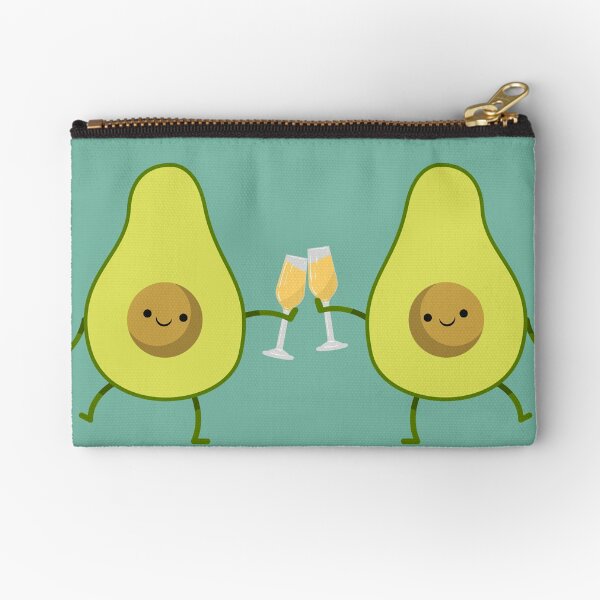 Avocado Toast Zipper Pouch