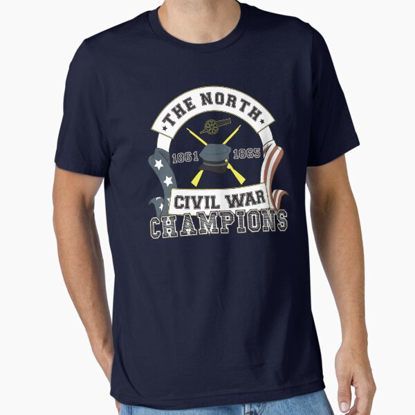 Vista previa del artículo con la obra «El Norte - Campeones de la Guerra Civil - Orgullo norteño - Orgullo de la Unión - Camiseta divertida anticonfederada», diseñado y vendido por SolissDesigns.