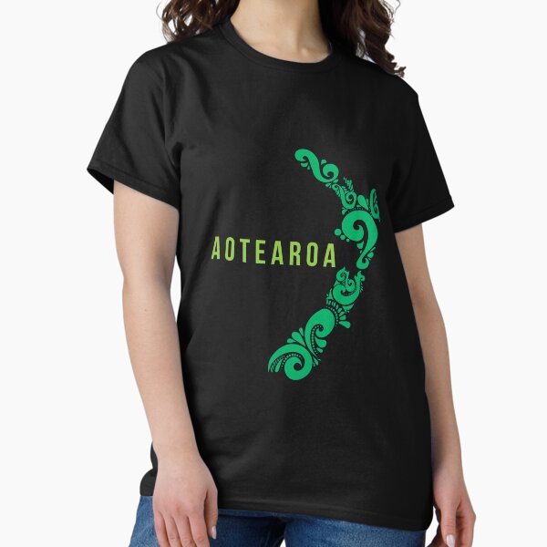 Item preview, New Zealand Map Aotearoa New Zealander Gift Idea designed and sold by vicoli-shirts.