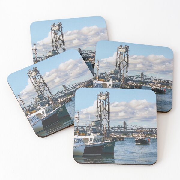 Item preview, Boats on the Piscataqua River designed and sold by Gerard Fornarotto.