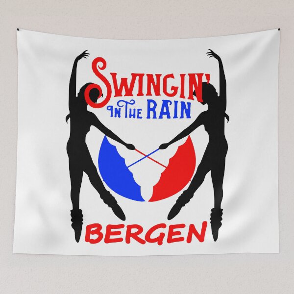 Item preview, Swingin in the rain; Bergen; designed and sold by StickerApe.