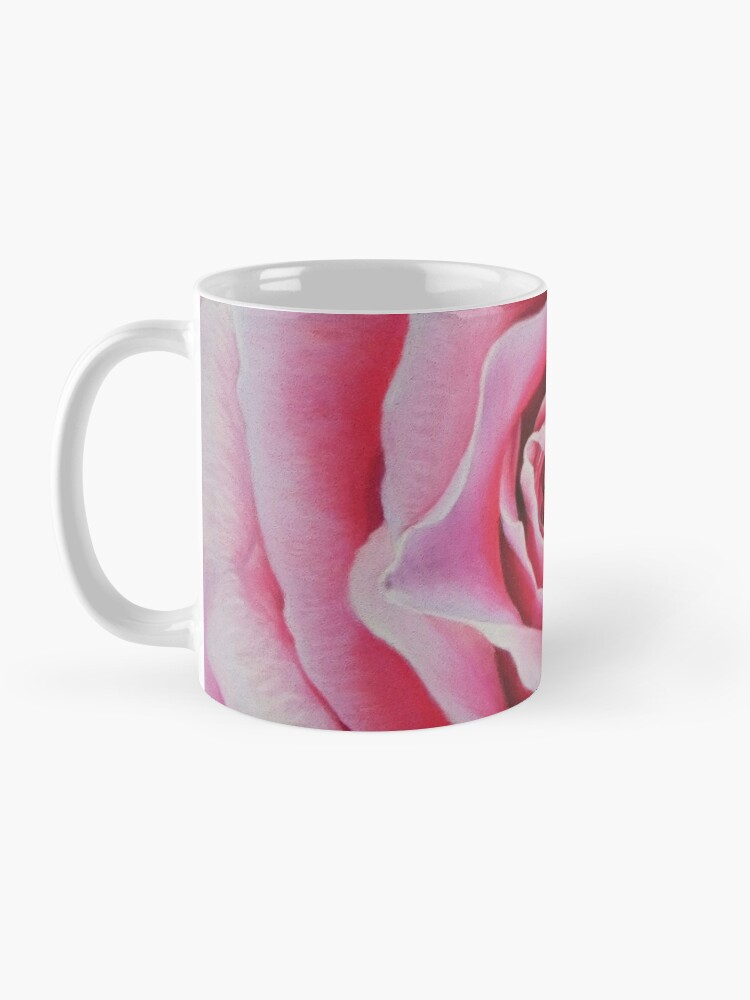 Mug à café 'Rose rose' : autre vue
