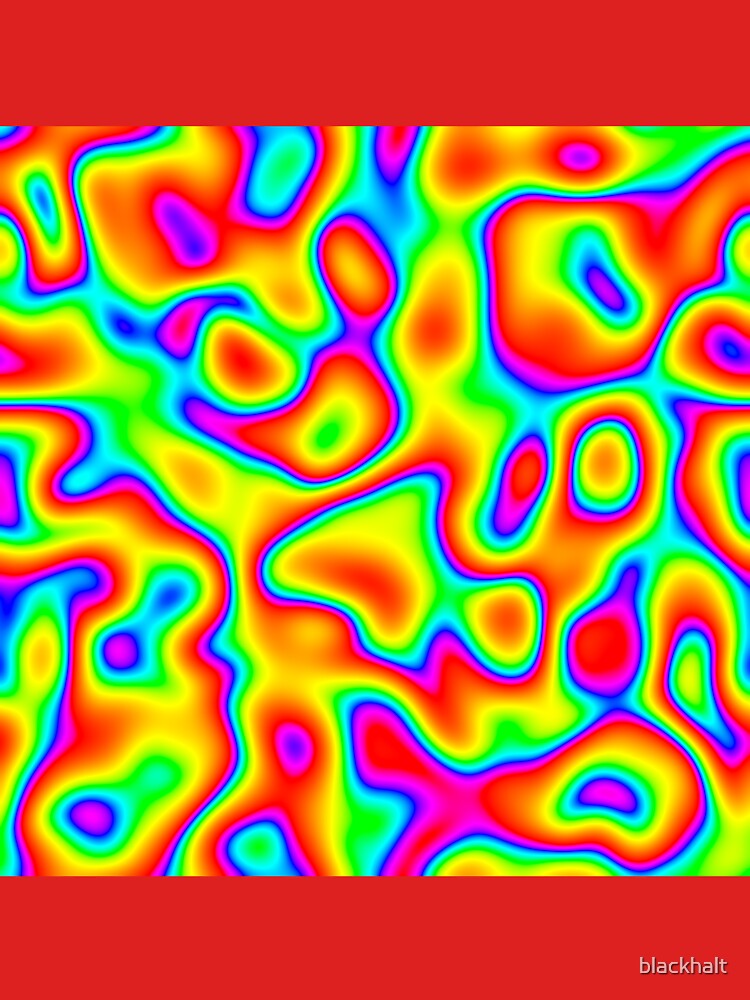 Rainbow Chaos Abstraction by blackhalt