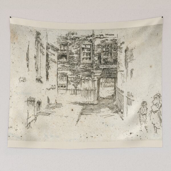 Item preview, Gray's Inn Place - Whistler - c1880 designed and sold by CrankyOldDude.