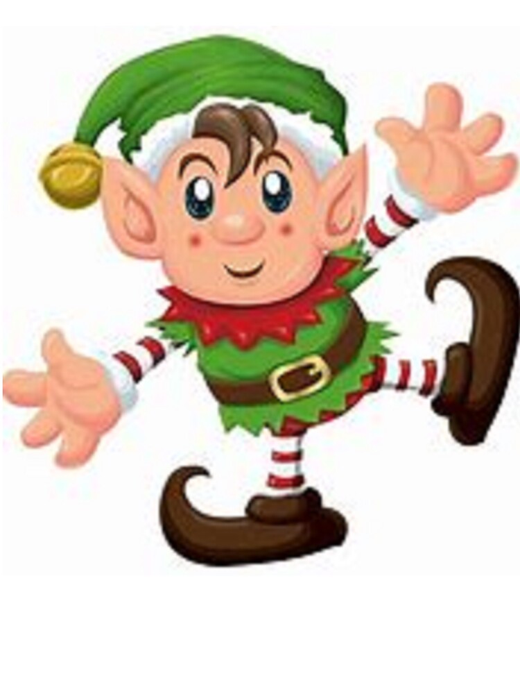 Funny Christmas Elf Print On T Shirts Home Decor And Accessories Baby One Piece By Lduke47 Redbubble