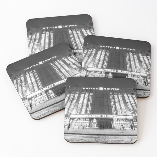 Item preview, Chicago United Center in Black and White designed and sold by PaulVelgos.