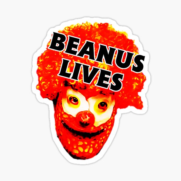 Beanus Lives Sticker