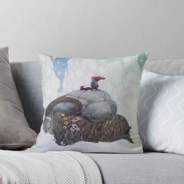 Item preview, Julbocken The Yule Goat Being Ridden By A Child Vector designed and sold by taiche.