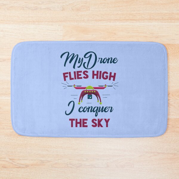 Item preview, My Drone Flies High I Conquer the Sky  designed and sold by IslandLakeTree.