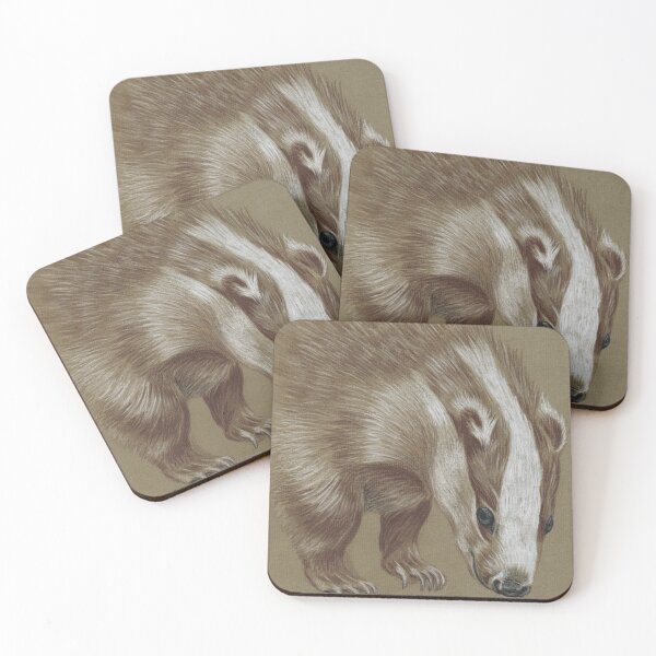 Item preview, badger designed and sold by mindgoop.