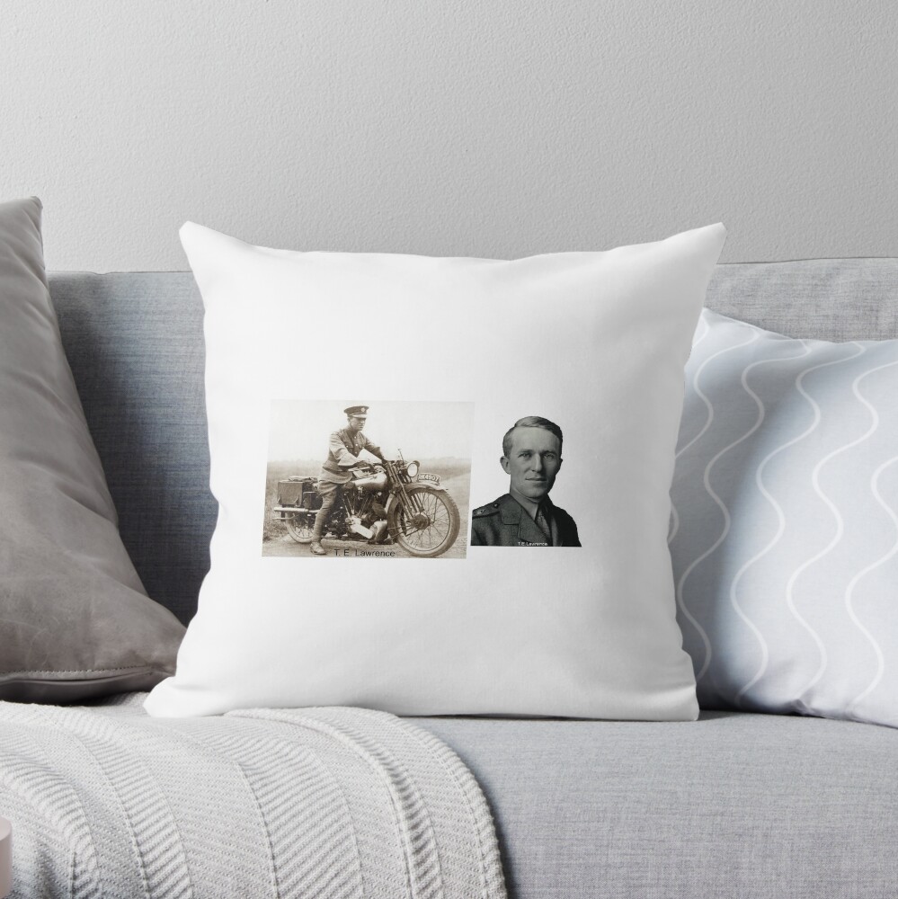 T.E.Lawrence - (Lawrence of Arabia) Throw Pillow