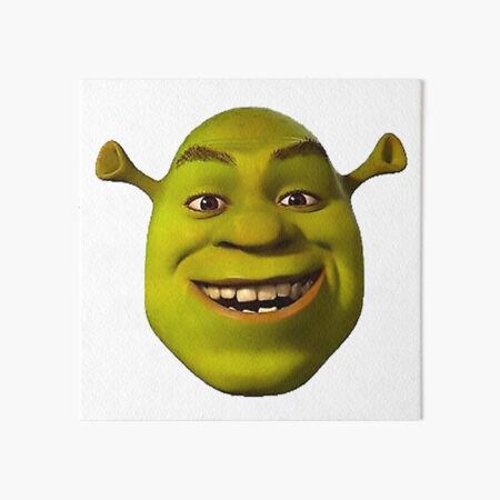 Little Shrek Meme Art Board Print By Amemestore Redbubble - roblox oof art board print by amemestore redbubble