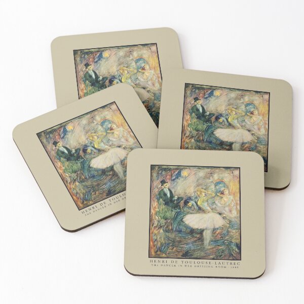Item preview, The Dancer in Her Dressing Room (1885) By Toulouse-Lautrec designed and sold by knightsydesign.