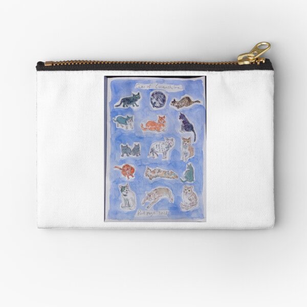 Cats of Levenshulme Zipper Pouch