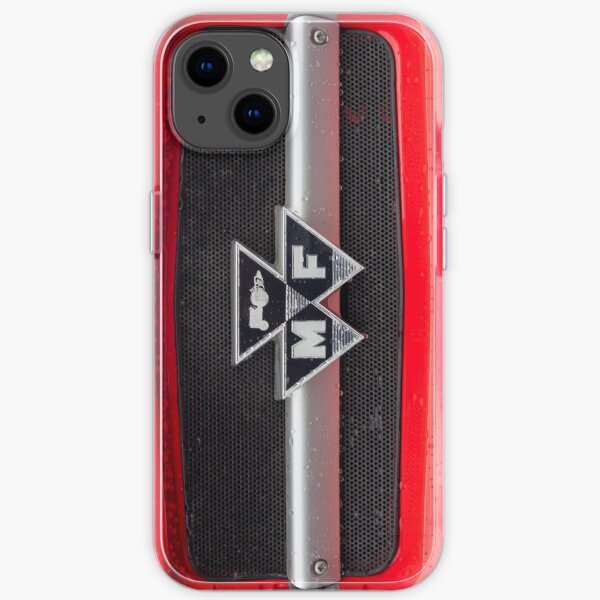 Badge vintage Massey Ferguson Coque souple iPhone