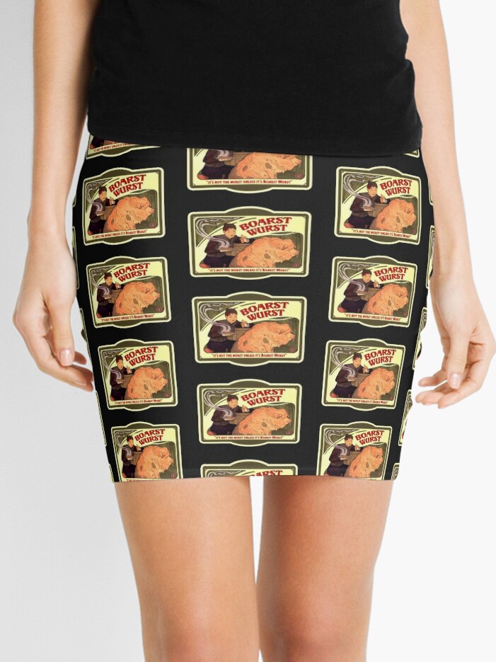 Boarst Wurst Mini Skirt By Dbnation Redbubble