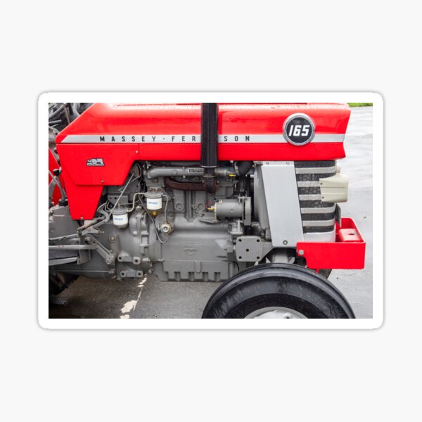 Restored Vintage Massey Ferguson 165 Sticker By Richardnixon1 Redbubble