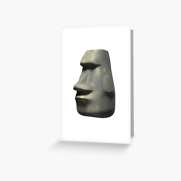 Easter Island Emoji  Stationery Redbubble