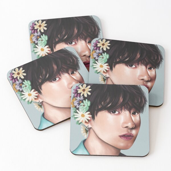 Item preview, jungkook flower boy designed and sold by ari-arts.