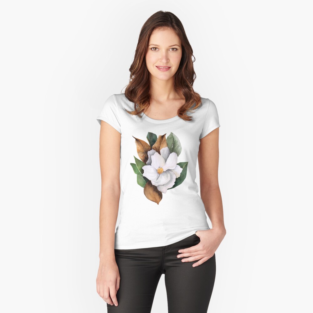 Item preview, Fitted Scoop T-Shirt designed and sold by artofsuff.