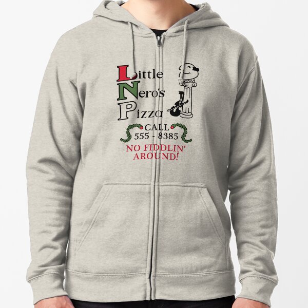 Little Nero's Pizza Zipped Hoodie