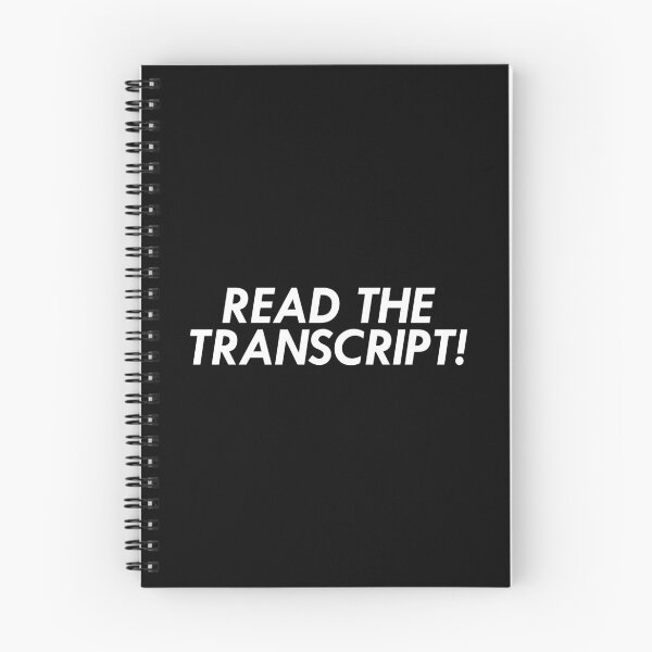 Item preview, Read The Transcript Trump Impeachment designed and sold by T-shirt For You.