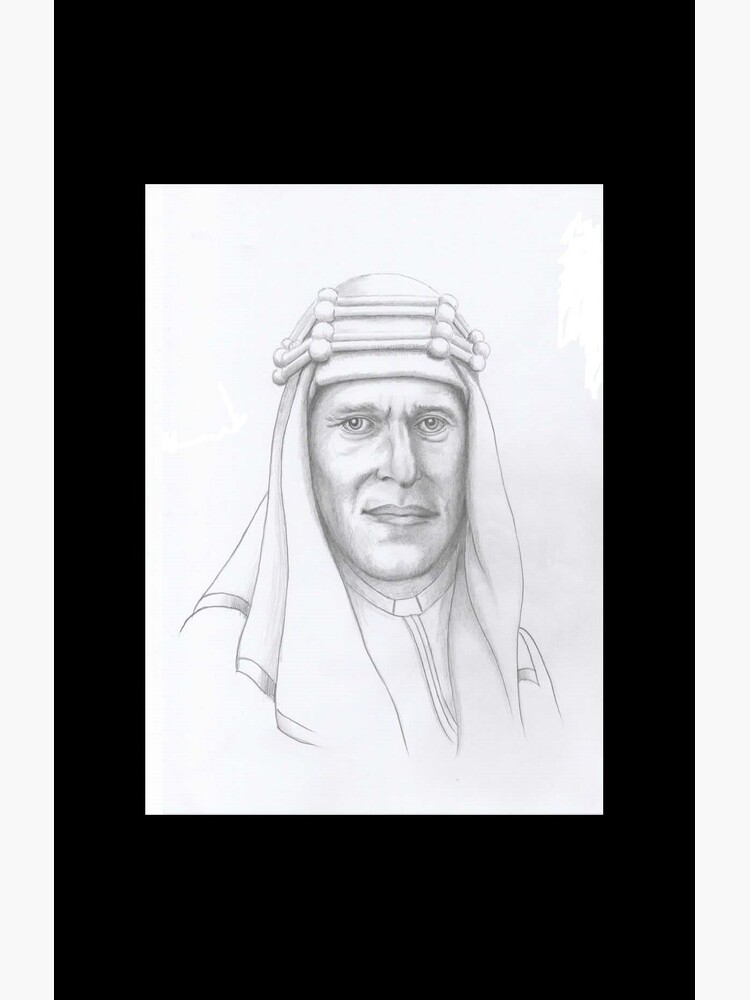 T.E.Lawrence (Lawrence of Arabia) in arab dress by dplrjl