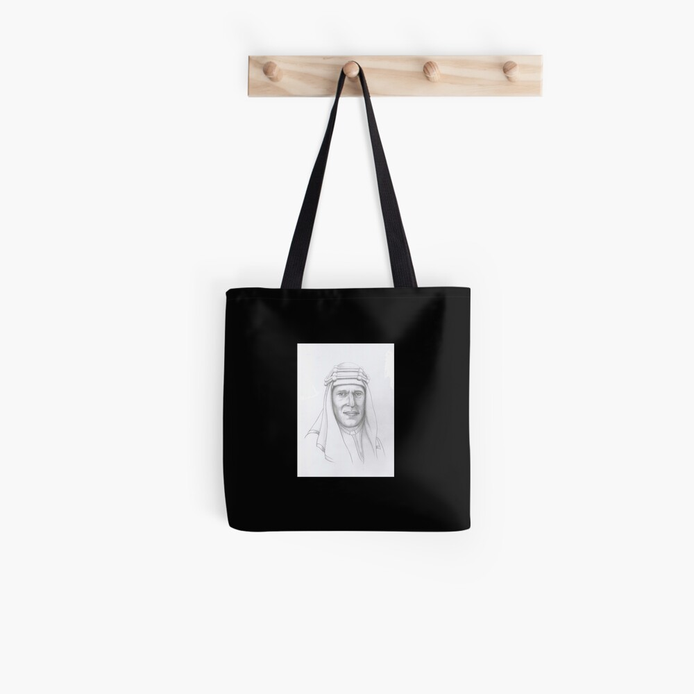T.E.Lawrence (Lawrence of Arabia) in arab dress Tote Bag