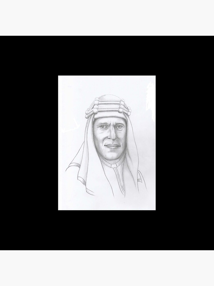T.E.Lawrence (Lawrence of Arabia) in arab dress by dplrjl