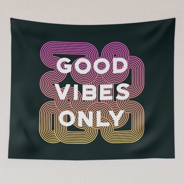 Item preview, Good Vibes Only designed and sold by ThirdCultureKidDesigns.
