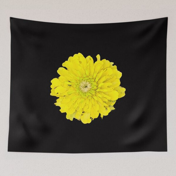 Item preview, Yellow Zinnia Flower designed and sold by homesteadswag.