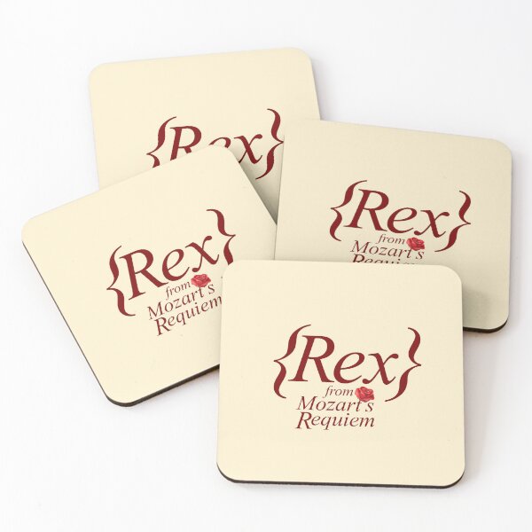 Item preview, Rex, excerpt from Wolfgang Amadeus Mozart's REQUIEM designed and sold by BeyondTheCrue.