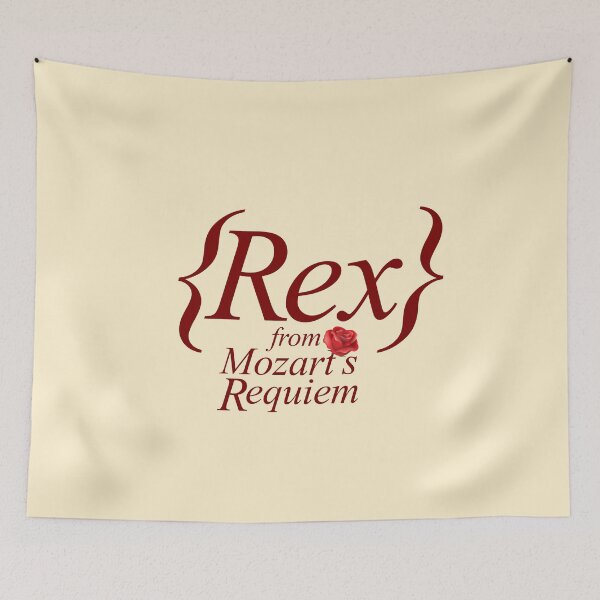 Item preview, Rex, excerpt from Wolfgang Amadeus Mozart's REQUIEM designed and sold by BeyondTheCrue.