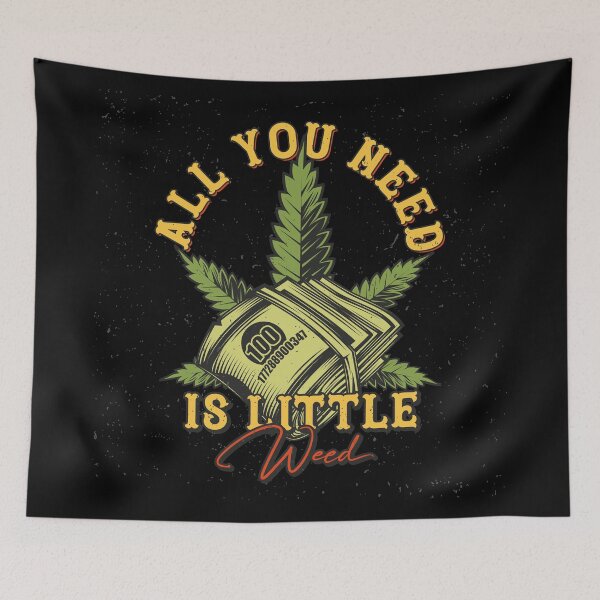 Item preview, Weed Cannabis Marijuana Vintage Style designed and sold by emphatic.