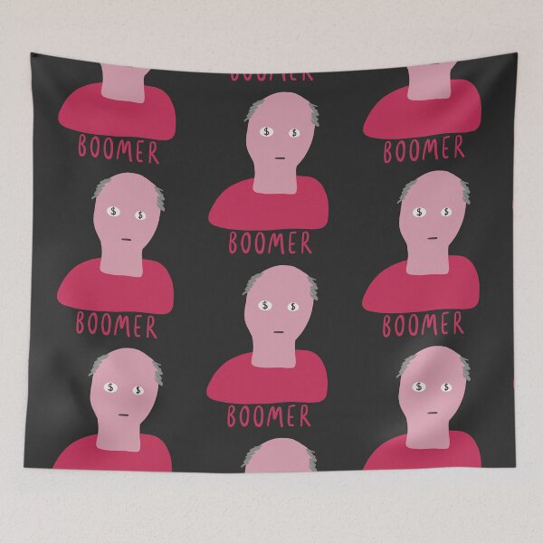 Item preview, Boomer Cartoon - Baby Boomer meme - baby boomers - Gen Z designed and sold by isstgeschichte.