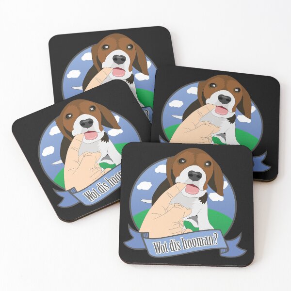 Item preview, Beagle biting finger - Wot dis hooman? designed and sold by Kam-designs.