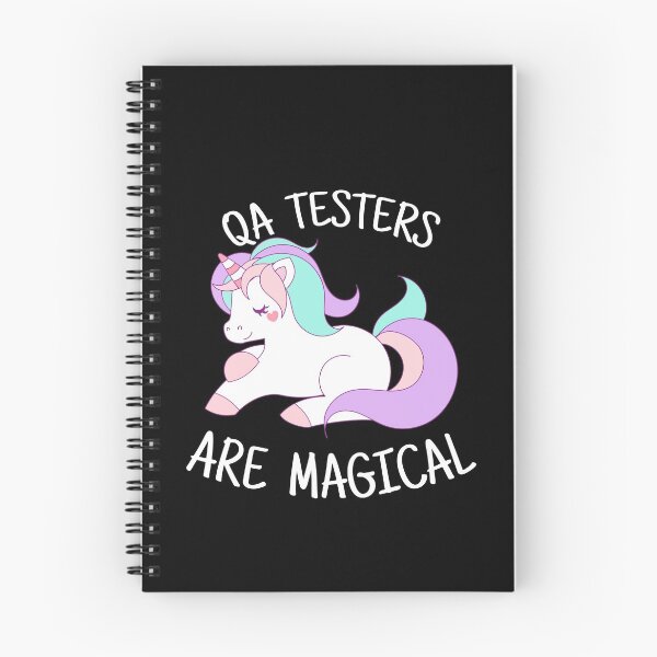 Item preview, Unicorn QA Testers are Magical - QA Tester Gift designed and sold by Ripper19.