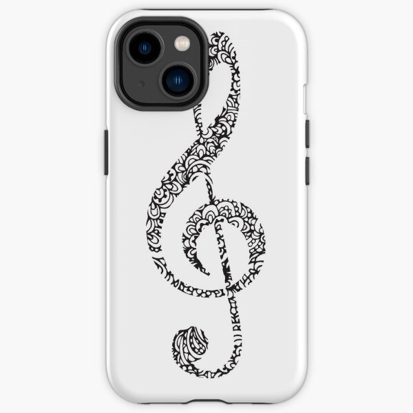 Treble Clef iPhone Tough Case