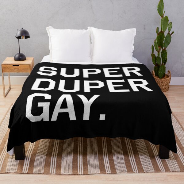 Artikelvorschau, Nicht nur super schwul. Super Duper Homosexuell. entworfen und verkauft von Ellie and Jack.