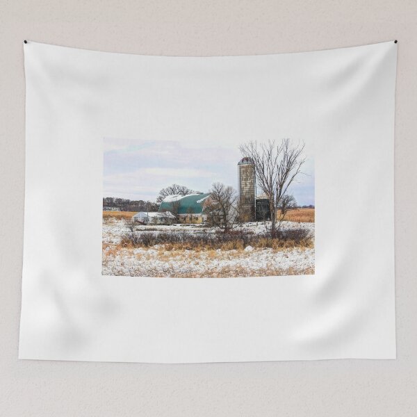 Item preview, "A Hint Of Winter On The Farm" designed and sold by wiscbackroadz.