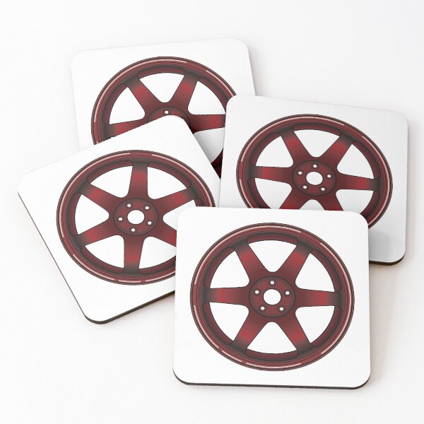 Item preview, Red TE37 designed and sold by Turboosted.