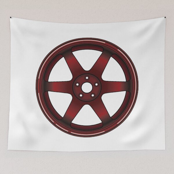 Item preview, Red TE37 designed and sold by Turboosted.