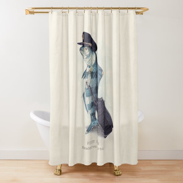 The Pilot Shower Curtain