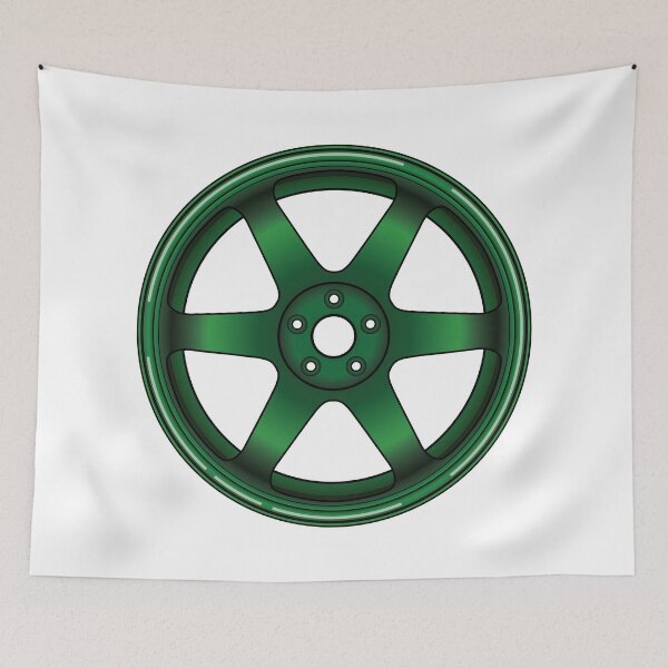 Item preview, Green TE37 designed and sold by Turboosted.