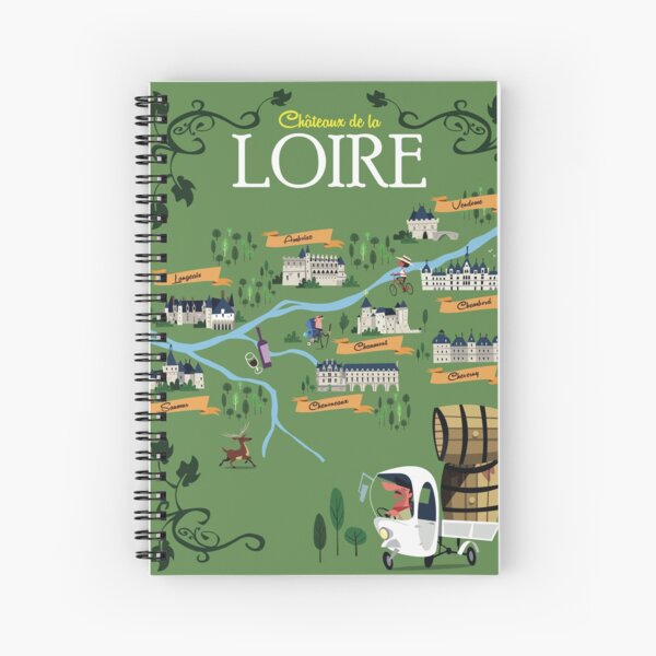 Item preview, Chateaux de la Loire poster designed and sold by GAGodel.