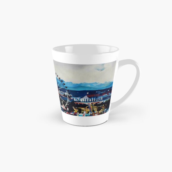 Munich skyline with Oktoberfest Tall Mug