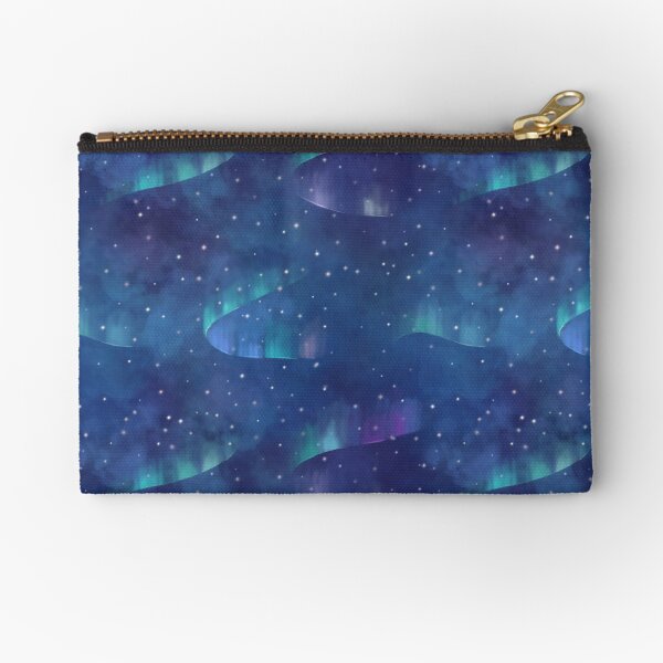Aurora borealis Zipper Pouch